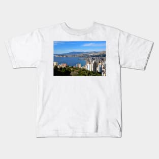 Benidorm Skyline Cityscape Costa Blanca Spain Kids T-Shirt